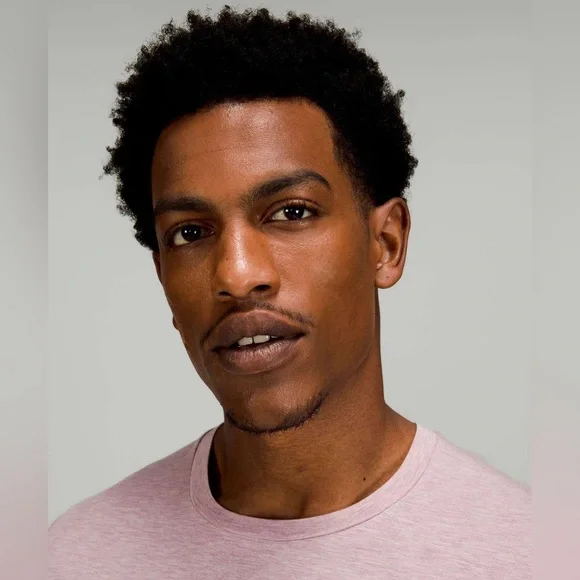 Lululemon Athletica Heather Dusty Rose Balancer Short Sleeve Shirt size Medium - Picture 5 of 12